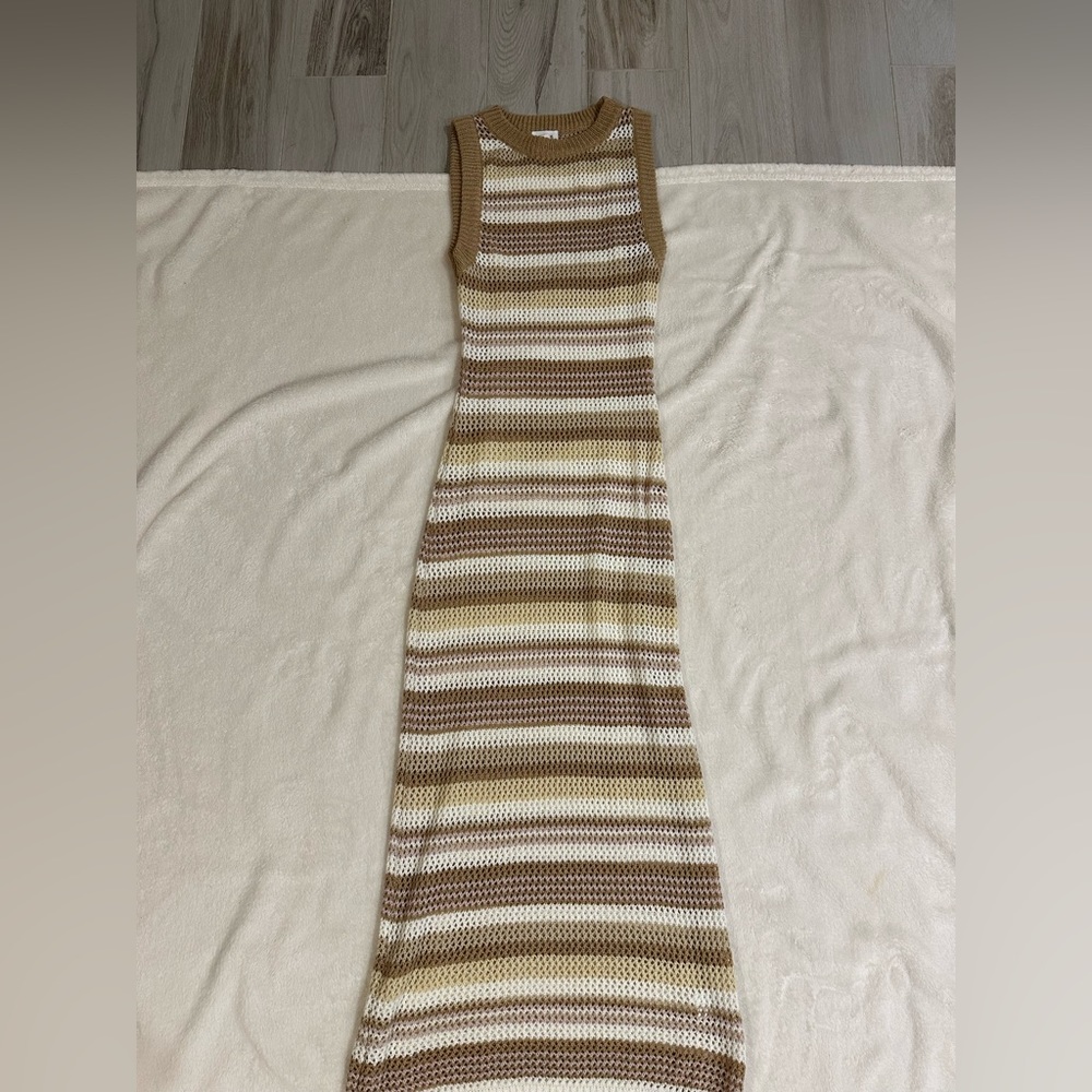 Bikini Coverup / Going out dress with nude undergarments. Size small. Never Worn